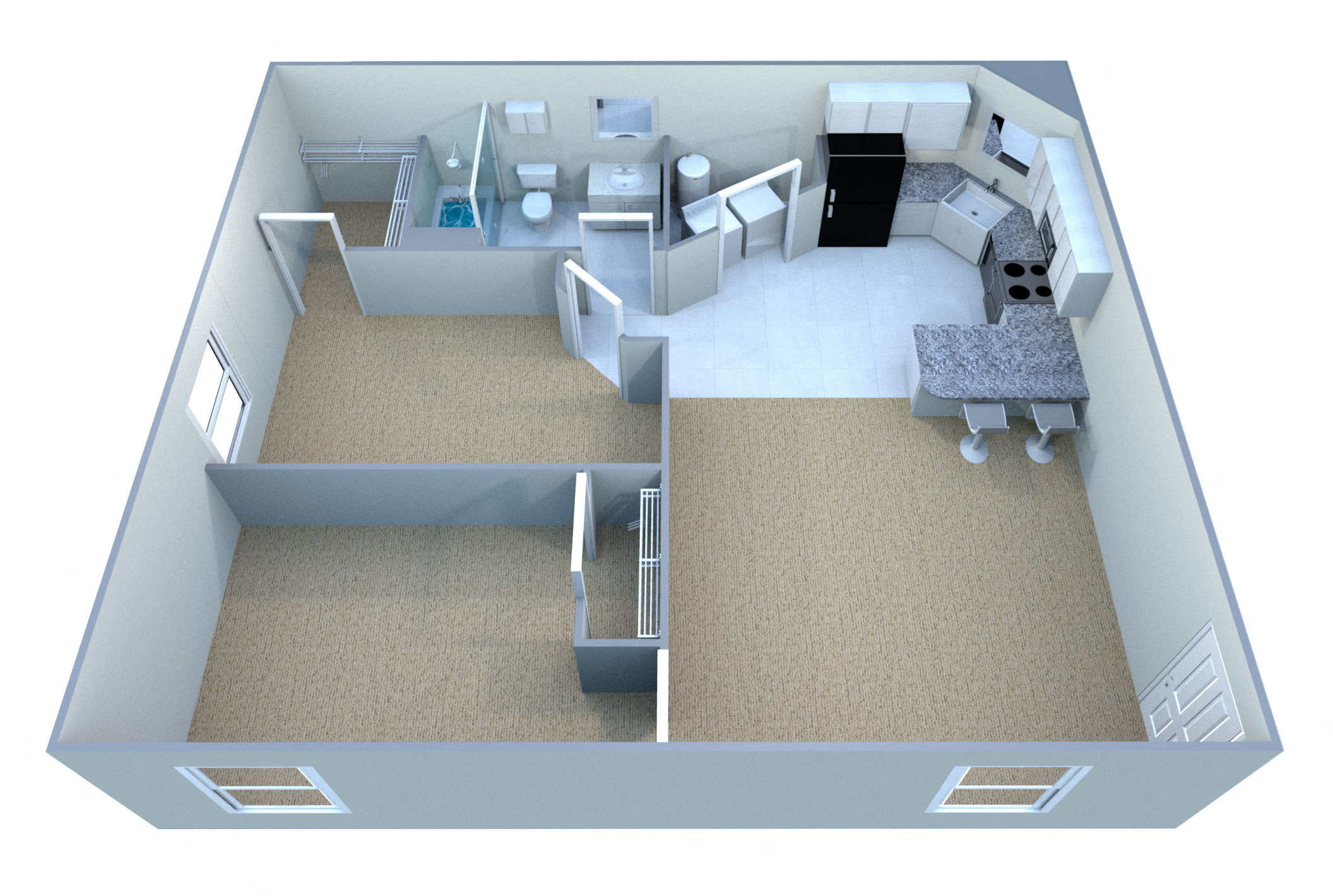 Suite A Floorplan